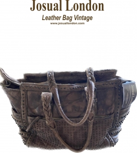 JOSUAL LONDON - Leather Bag Vintage - Beauty & Medical Instruments